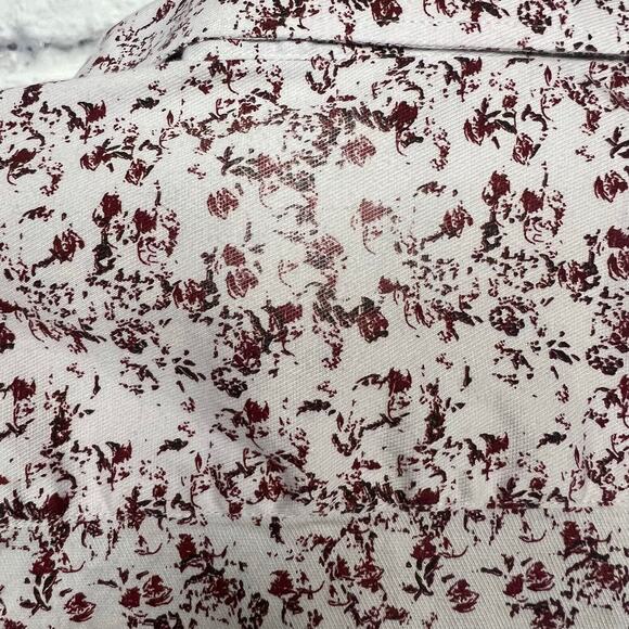 French Crown Men's Pattern Button Down Shirt - Picture 9 of 10